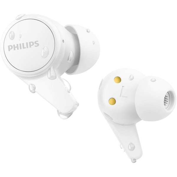 Навушники TWS Philips TAT1207 BT 5.2, IPX4, SBC, Білий (TAT1207WT/00)