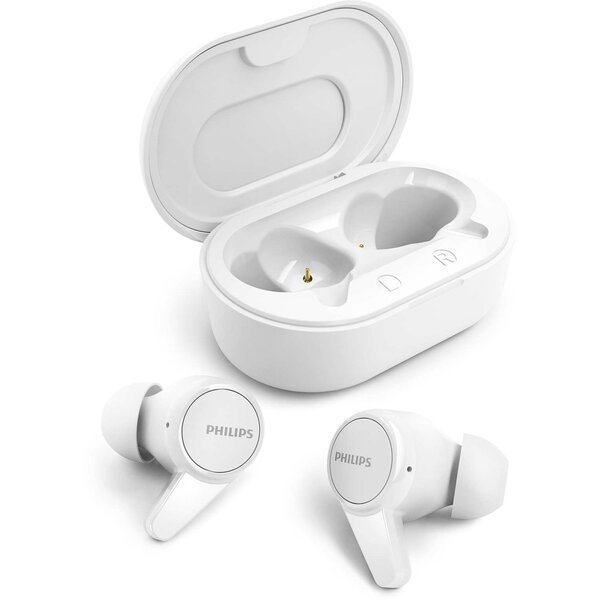 Навушники TWS Philips TAT1207 BT 5.2, IPX4, SBC, Білий (TAT1207WT/00)