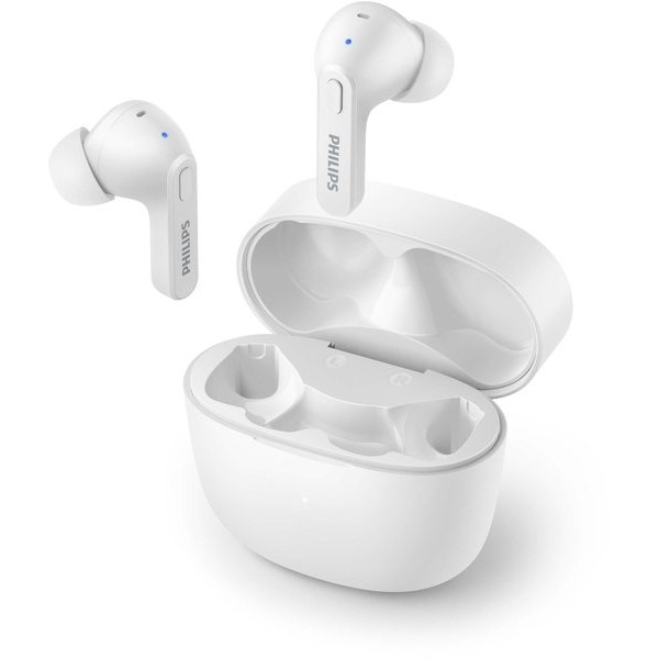 Навушники TWS Philips TAT2206 BT 5.0, IPX4, SBC, Білий (TAT2206WT/00)