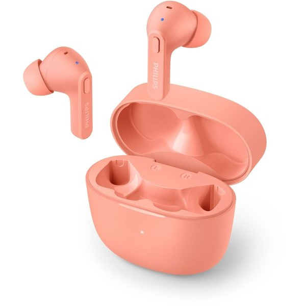 Навушники TWS Philips TAT2206 BT 5.0, IPX4, SBC, Рожевий (TAT2206PK/00)