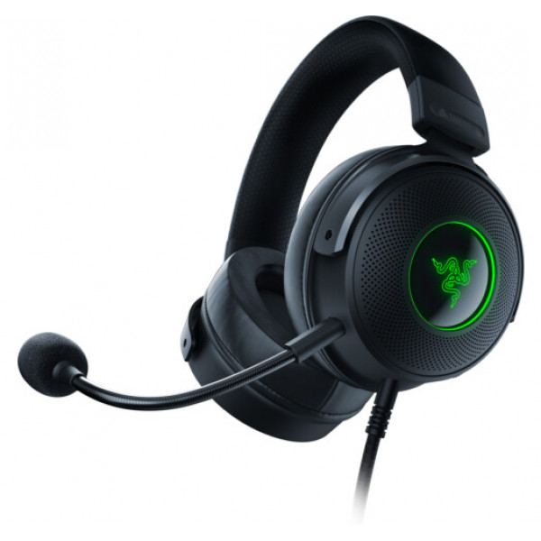 Гарнітура Razer Kraken V3, 7.1, USB-A, RGB, чорний (RZ04-03770200-R3M1)
