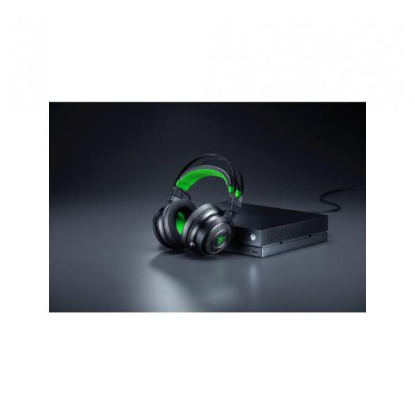 Гарнітура консольна Razer Nari Ultimate, Xbox One, WL, чорний-зелений (RZ04-02910100-R3M1)