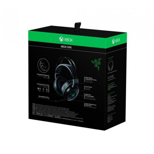 Гарнітура консольна Razer Thresher, Xbox One, USB-A/WL, чорно-зелений (RZ04-02240100-R3M1)
