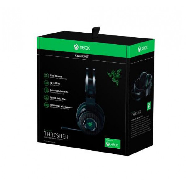Гарнітура консольна Razer Thresher, Xbox One, USB-A/WL, чорно-зелений (RZ04-02240100-R3M1)