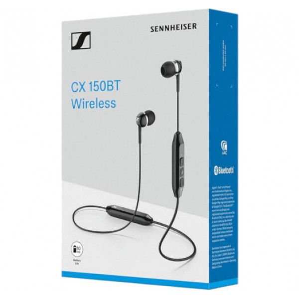 Навушники Sennheiser CX 350 BT Wireless Mic Black (508382)