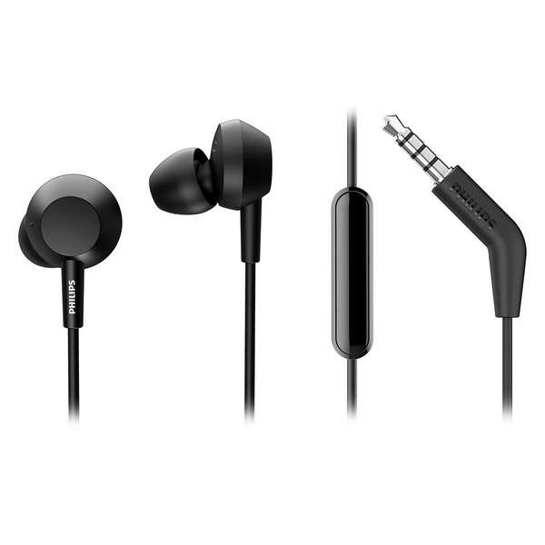Навушники Philips TAE4105 In-ear Mic Чорний (TAE4105BK/00)