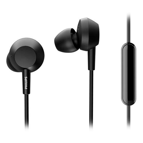 Навушники Philips TAE4105 In-ear Mic Чорний (TAE4105BK/00)