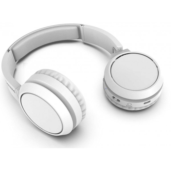 Навушники On-ear Philips TAH4205 BT 5.0, SBC, Wireless (TAH4205WT/00)