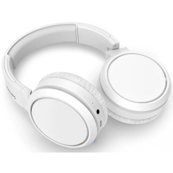 Навушники Over-ear Philips TAH5205 BT 5.0, SBC, Wireless (TAH5205WT/00)