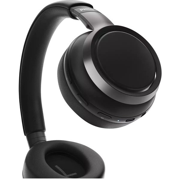 Навушники Over-ear Philips TAH9505 BT 5.0, ANC, Hi-Res, AAC, SBC, Wireless (TAH9505BK/00)