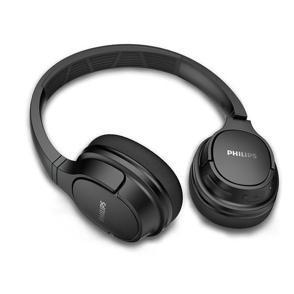Навушники Philips ActionFit TASH402BK Over-Ear IPX4 Wireless Mic Чорний (TASH402BK/00)