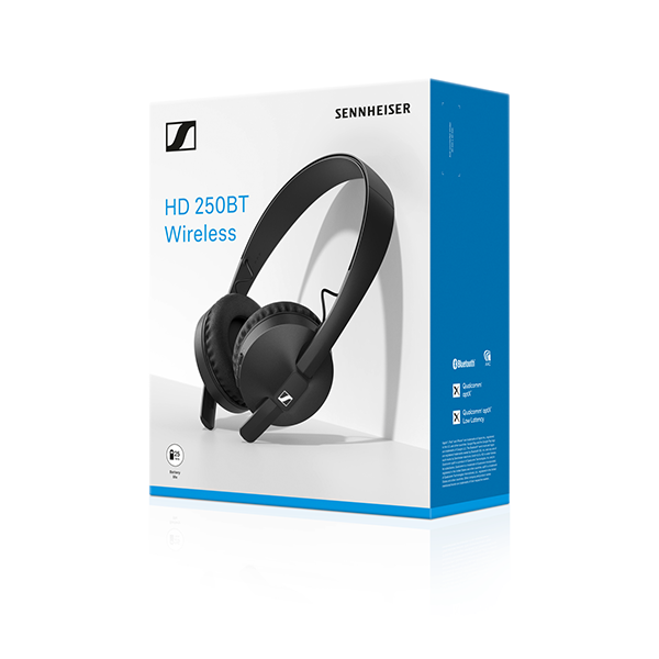 Навушники Sennheiser HD 250 BT Over-Ear Wireless Mic (508937)