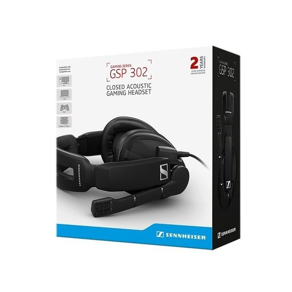 Гарнітура ігрова Sennheiser GSP 302 3.5mm (507243)
