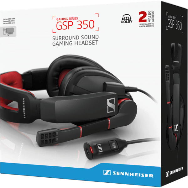 Гарнітура ігрова Sennheiser GSP 350 7.1, USB (507081)