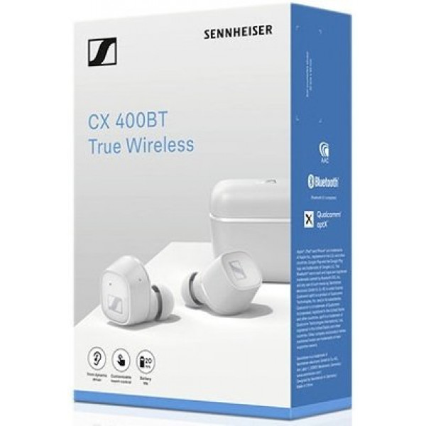 Навушники Sennheiser CX 400BT True Wireless Mic White (508901)