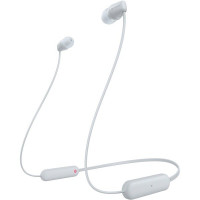 Навушники In-ear Sony WI-C100 BT 5.0, IPX4, SBC, AAC, Wireless (WIC100W.CE7)