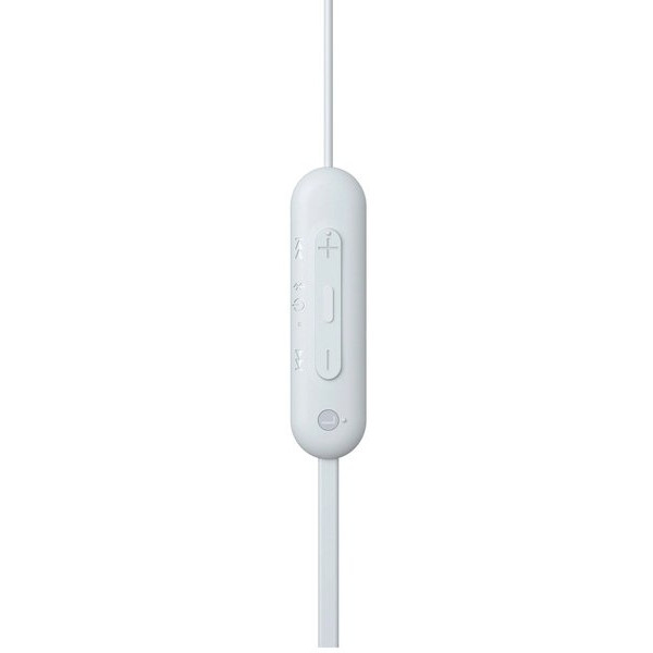 Навушники In-ear Sony WI-C100 BT 5.0, IPX4, SBC, AAC, Wireless (WIC100W.CE7)
