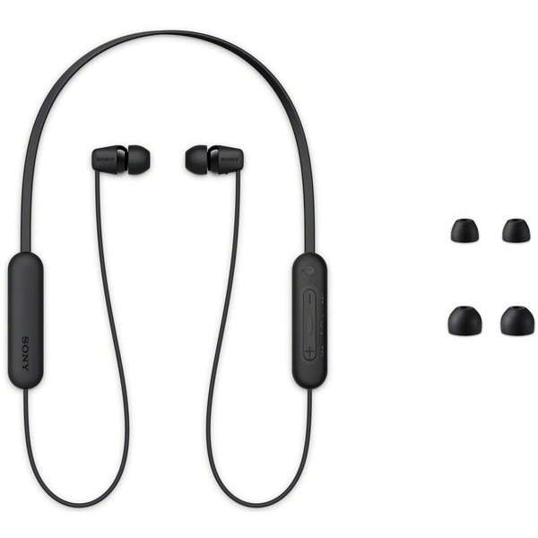 Навушники In-ear Sony WI-C100 BT 5.0, IPX4, SBC, AAC, Wireless (WIC100B.CE7)