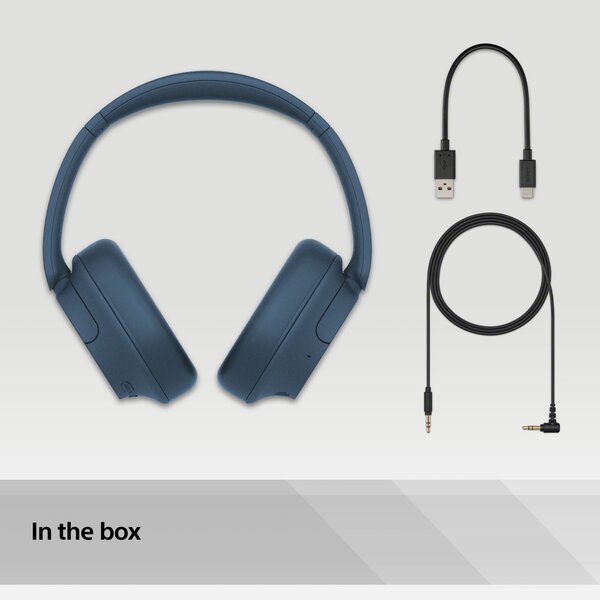Навушники Over-ear Sony WH-CH720N BT 5.2, ANC, SBC, AAC, Wireless (WHCH720NL.CE7)
