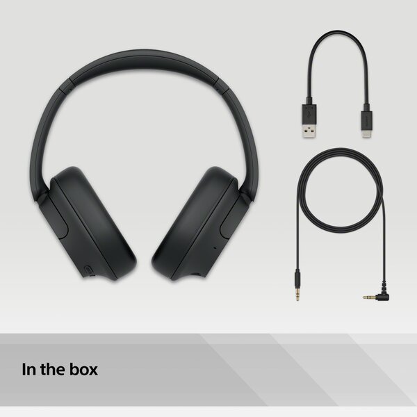 Навушники Over-ear Sony WH-CH720N BT 5.2, ANC, SBC, AAC, Wireless (WHCH720NB.CE7)
