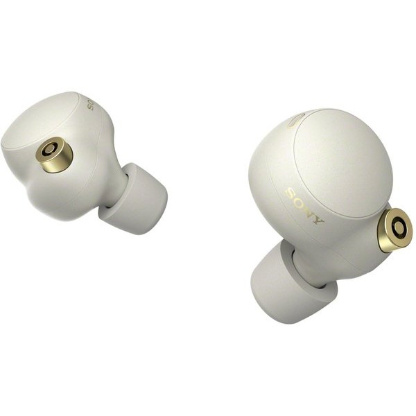 Навушники TWS Sony WF-1000XM4 BT 5.2, ANC, Hi-Res, IPX4, SBC, AAC, LDAC, Сріблястий (WF1000XM4S.CE7)
