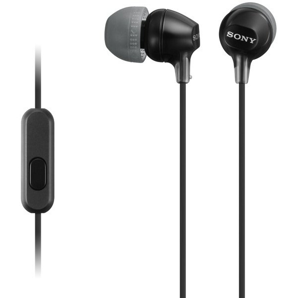 Навушники In-ear Sony MDR-EX15LP 3.5 mini-jack Чорний (MDREX15LPB.AE)
