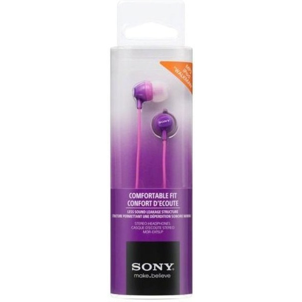 Навушники SONY MDR-EX15LP In-ear Фіолетовий (MDREX15LPV.AE)