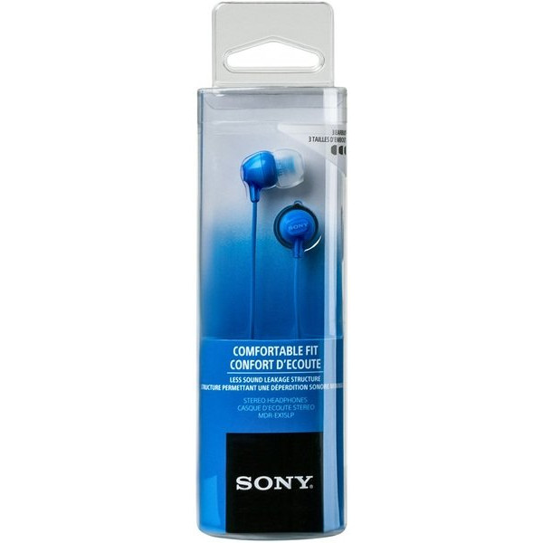 Навушники Sony MDREX15LP In-ear Синій (MDREX15LPLI.AE)