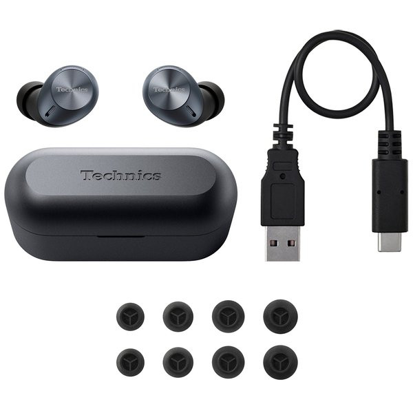 Навушники TWS Technics EAH-AZ40 BT 5.2, IPX4, JustMyVoice™, SBC, AAC, Чорний (EAH-AZ40G-K)