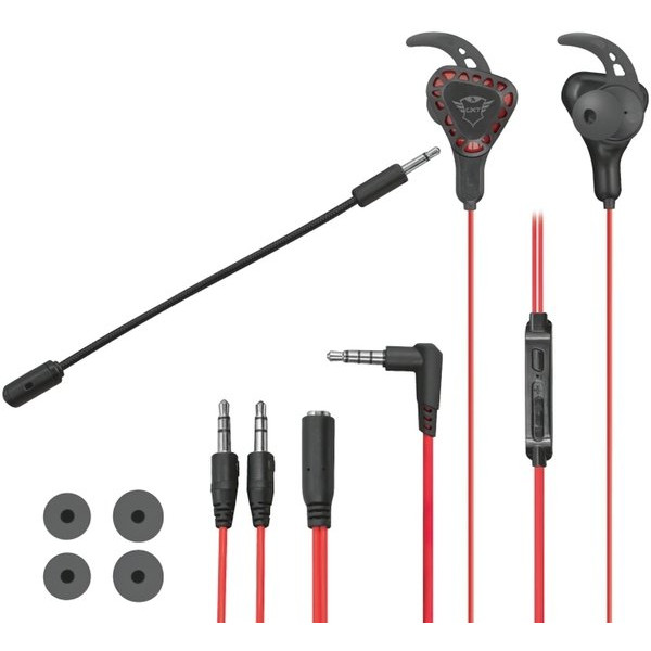 Гарнітура Trust GXT 408 Cobra Multiplatform 3.5mm RED (23029_TRUST)