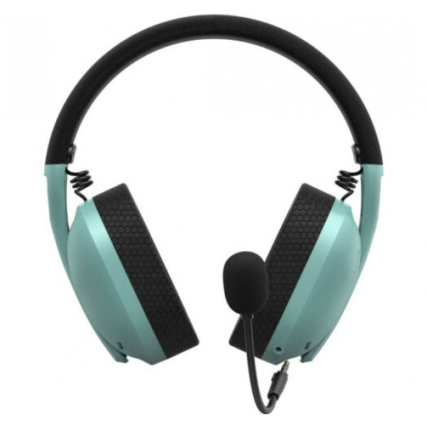 Навушники Hator Hyperpunk 2 USB 7.1 Black/Mint (HTA-848)