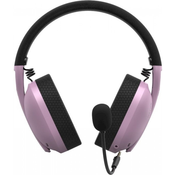 Навушники Hator Hyperpunk 2 USB 7.1 Black/Lilac (HTA-849)