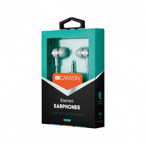Навушники Canyon White (CNE-CEPM01W)