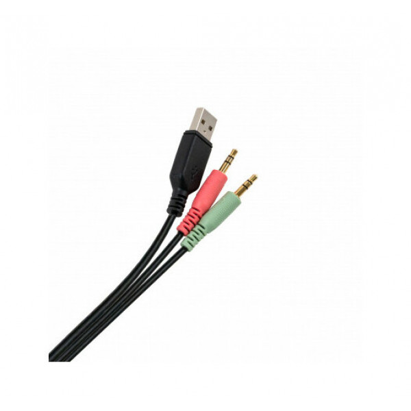 Навушники Vinga HSCU-100 Gaming LED Black (HSCU-100)