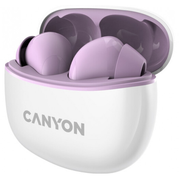 Навушники Canyon TWS-5 Purple (CNS-TWS5PU)