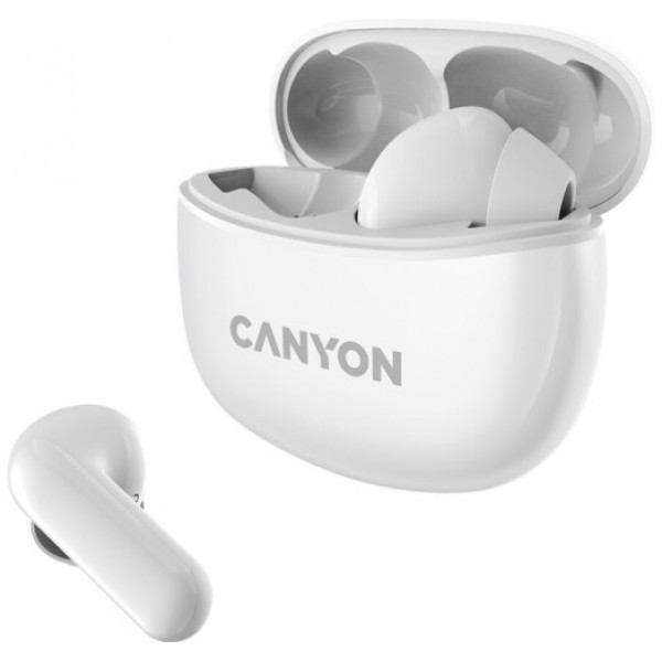 Навушники Canyon TWS-5 White (CNS-TWS5W)