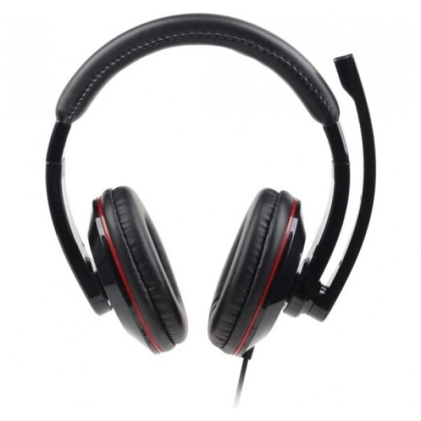 Навушники Gembird MHS-U-001 Black USB (MHS-U-001)