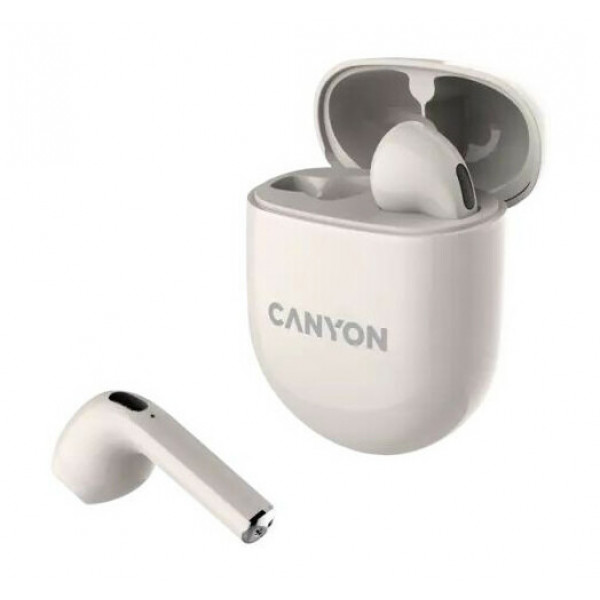 Навушники Canyon TWS-6 Beige (CNS-TWS6BE)