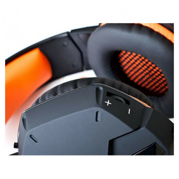 Навушники REAL-EL GDX-7700 SURROUND 7.1 black-orange