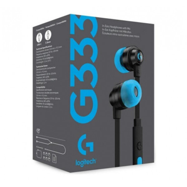Навушники Logitech G333 Black (981-000924)
