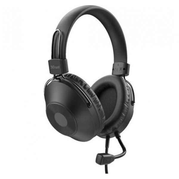 Навушники Trust Ozo Over-Ear USB Headset Black (24132)