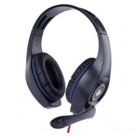 Навушники Gembird GHS-05-B Black-Blue (GHS-05-B)