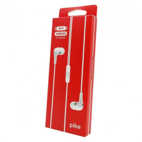 Навушники Piko EP-101WTM White (1283126477751)