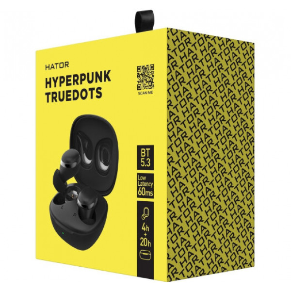 Навушники Hator Hyреrpunk Truedots Black (HTA-410)