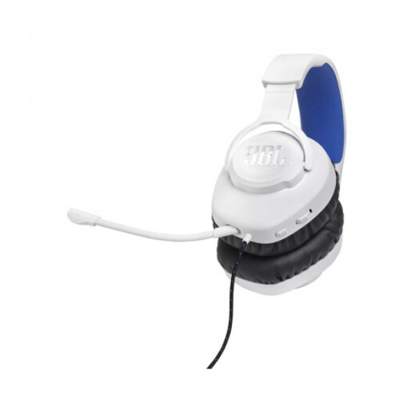 Навушники JBL Quantum 100P for PS White (JBLQ100PWHTBLU)