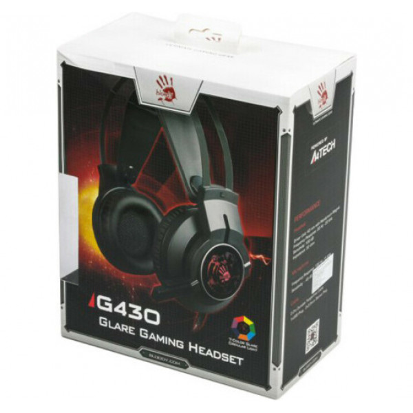 Навушники A4Tech G430 Bloody Black