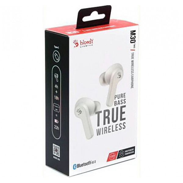 Навушники A4Tech Bloody M30 White