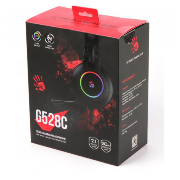 Навушники A4Tech G528C Bloody Black