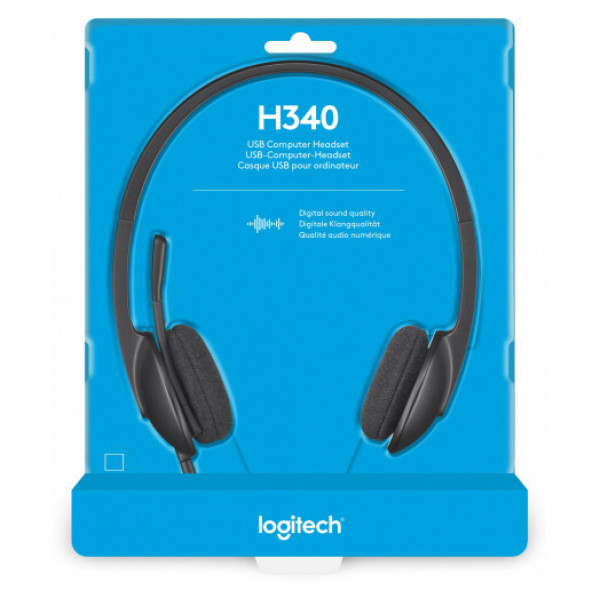 Навушники Logitech H340 USB HEADSET (981-000475)