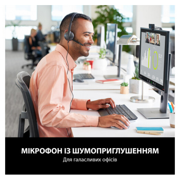 Навушники Logitech H340 USB HEADSET (981-000475)